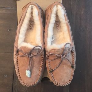NIB UGG Dakota swirl slippers - chestnut sz 7
